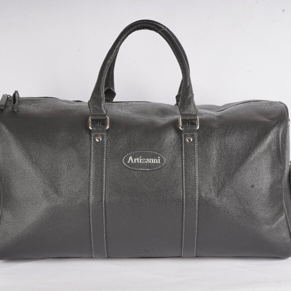 Artizanni Genuine Leather Duffle Bag, BLACK FRIDAY CYBER MONDAY DEALS - Picture 4 of 12